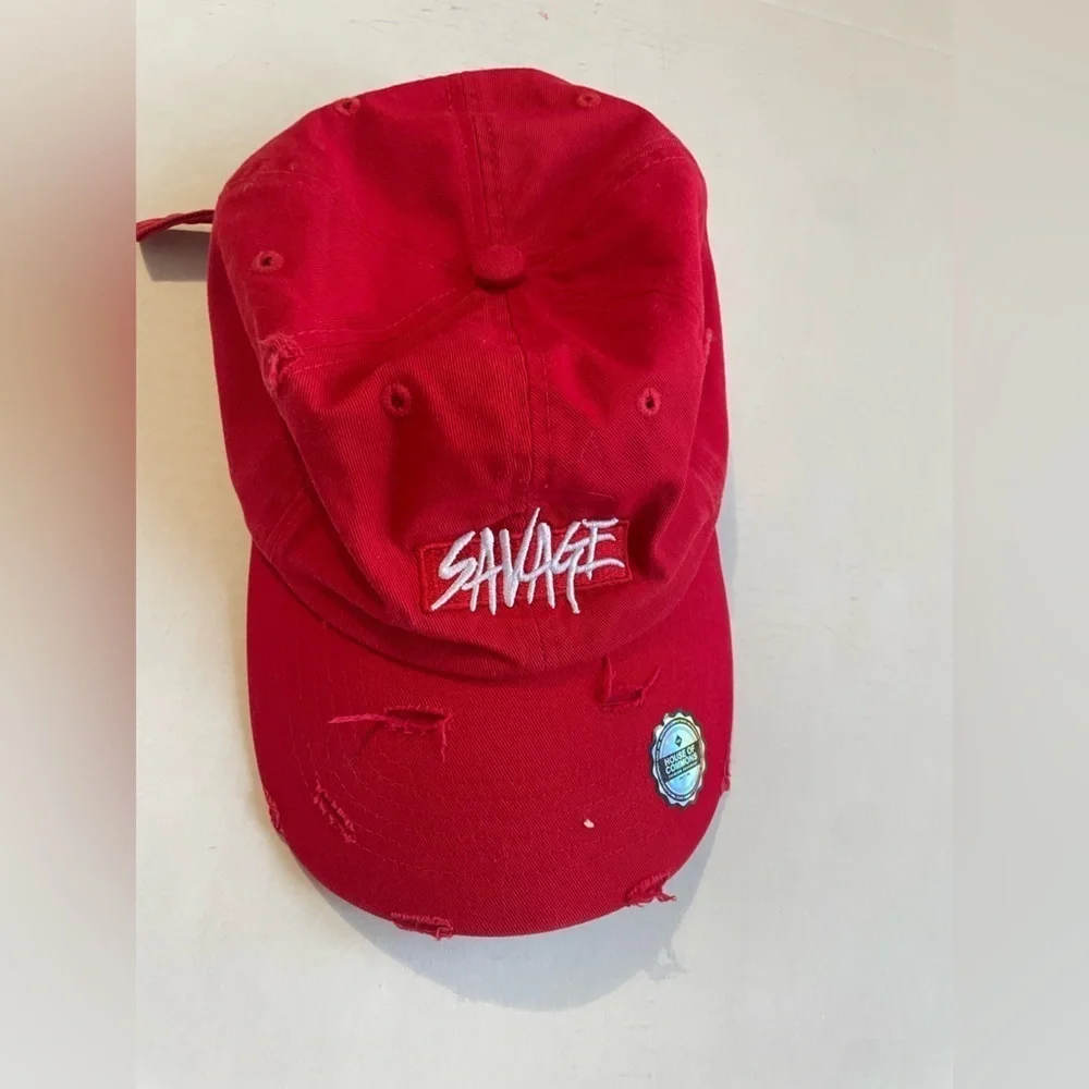 House of Common SAVAGE Distressed Cap‎ Soft Hat